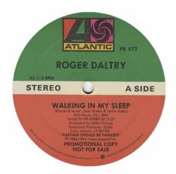 Roger Daltrey : Walking in My Sleep